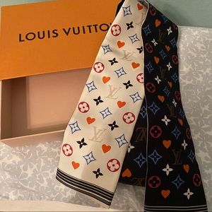 Authentic Silk Louis Vuitton Bandeau